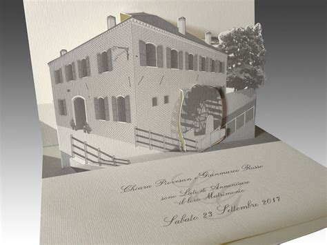3d Popup Kirigami Wedding Invitations On Behance