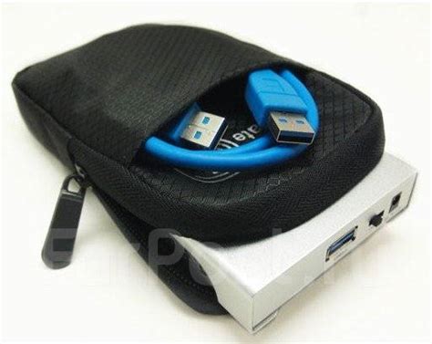 Чехол для внешнего HDD 2.5", нейлон,16*11*3 см, отсек для кабеля, новый ...