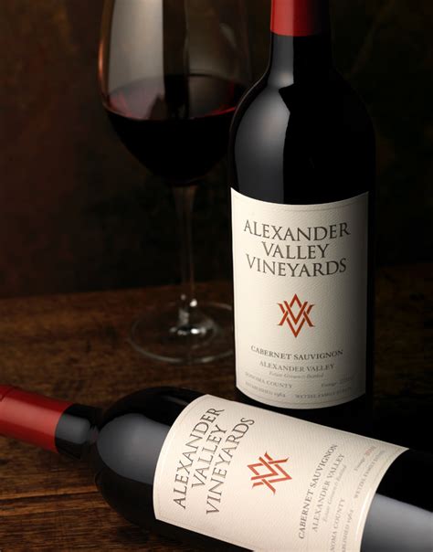 CF Napa Brand Design - Alexander Valley Vineyards Wine Logo & Packaging ...