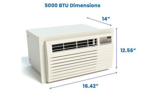 Window Air Conditioner Dimensions (Standard Sizes) - Designing Idea