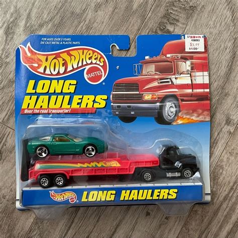 Mattel Toys New Mattel Hot Wheels Long Haulers With Corvette Circa Poshmark