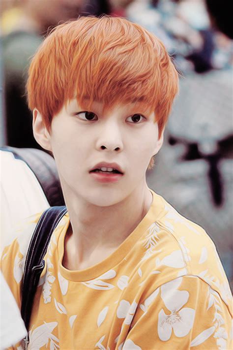 Xiumin Exo Xiumin Exo Orange Hair Exo Lay