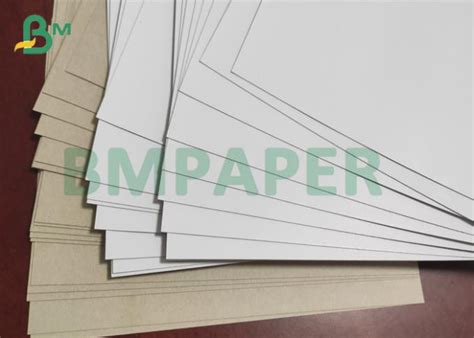 HWC Duplex Paper Board 400gsm Single Side Glossy Coating For Packing