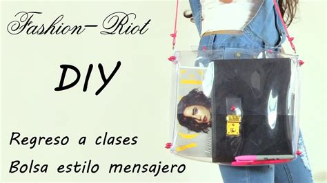 DIY Regreso A Clases Bolsa Estilo Mensajero YouTube