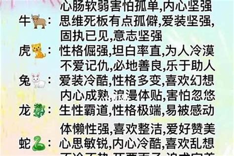 家肖是哪几个生肖？十二属相性格特点及脾气生肖若朴堂文化