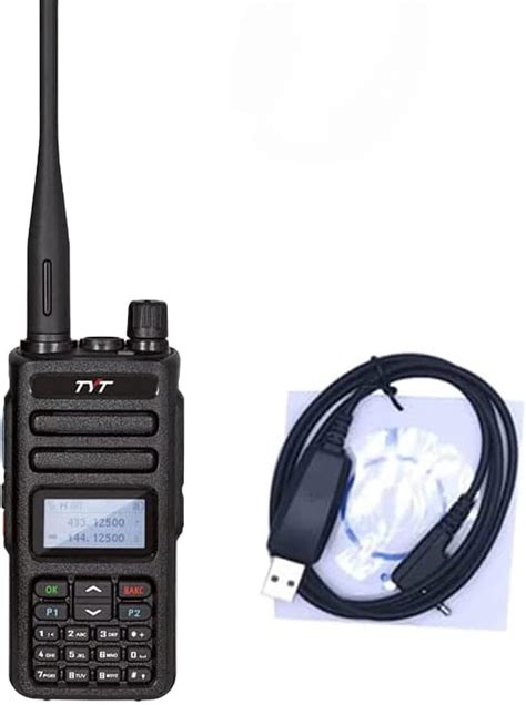 TYT MD-750 Handheld VHF/UHF Dual Band DMR Two Way Radio, Digital/Analog ...