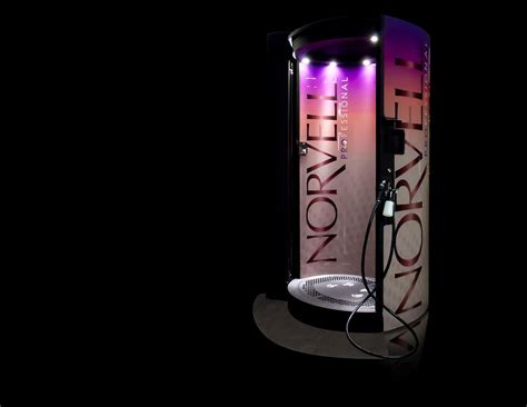 Norvell Auto Revolution Spray Tan Booth At Sol Sunless Tanning