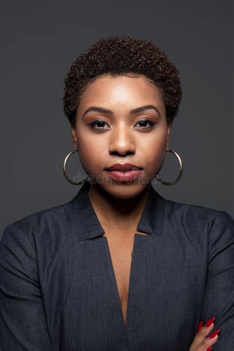 Professional Black Businesswoman Stock Photo Image Of Work