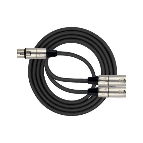 Kirlin Cable Y Feet Xlr Female To Dual Xlr Male Y Cable