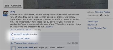 Photo Of Nypd Police Officers Random Act Of Kindness Goes Viral