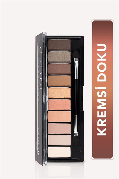 Flormar 10 lu Far Paleti AÇIK NUDE VE TOPRAK TONLARI Eyeshadow