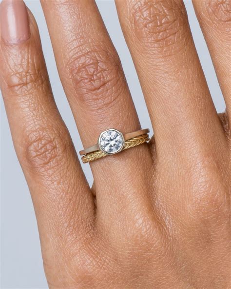 Burst Cluster Champagne Diamond Ombr Ring Bario Neal