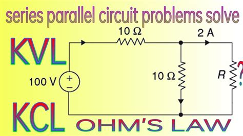 How To Solve A Parallel Series Circuit