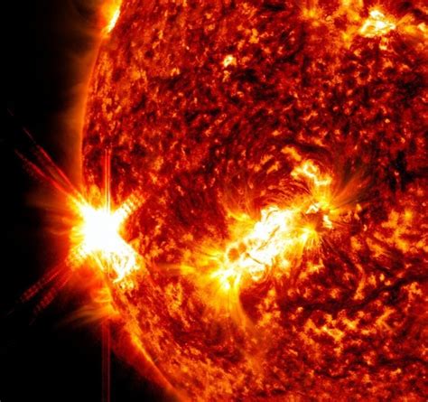 Sun Releases Strong Solar Flare