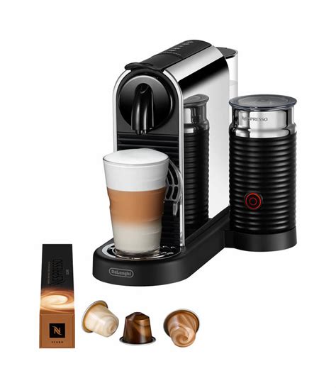 De Longhi Nespresso Citiz Platinum Milk EN330 M Stainless Steel Kaufen