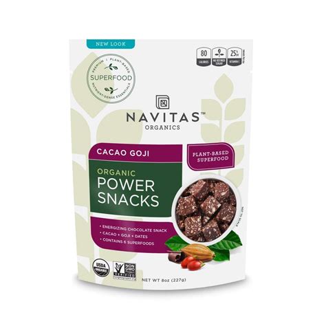 Navitas Organics Superfood Power Snacks Best Healthy Snacks 2021