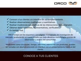 ORCO CONOCE A TUS CLIENTES PPT