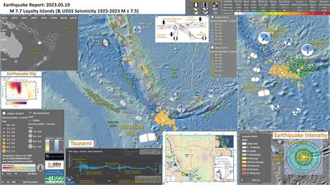 Earthquake Report M 7 7 Loyalty Islands Jay Patton Online