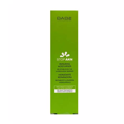 Kem dưỡng hỗ trợ phục hồi da Babe Stop Akn Repairing Moisturiser