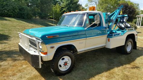 1969 Ford F350 4wd Holmes 440 Wrecker Frame Off Restoration F100