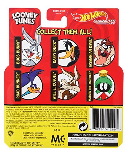 Hot Wheels Looney Tunes Roadrunner Vehicle Pricepulse