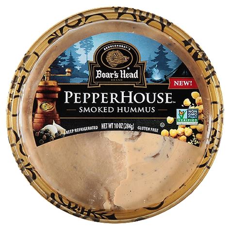 Boar S Head Pepperhouse Smoked Hummus 10 Oz Fairway