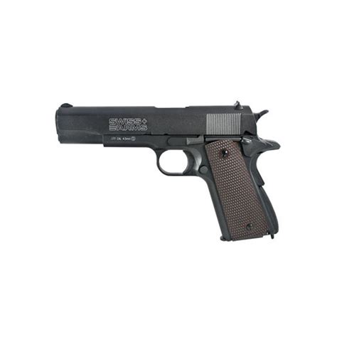 Swiss Arms 1911 Co2 177 Cal Bb Pistol