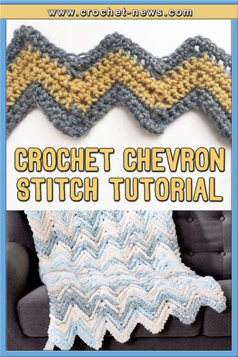 Crochet Chevron Stitch Tutorial 10 Patterns To Try Crochet News