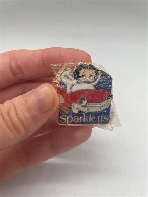 1984 Metal Enamel Betty Boop Pin Gem