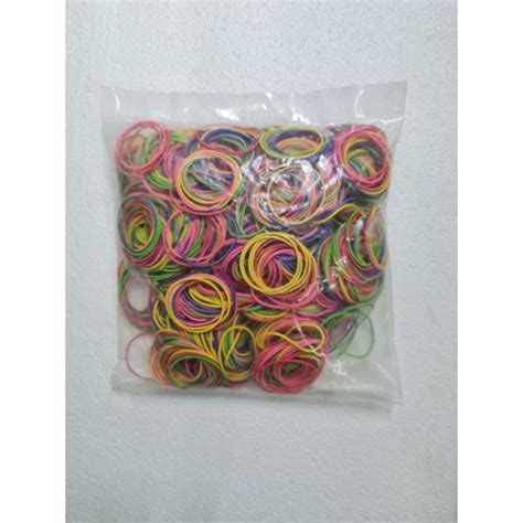 Rubber Band Getah Gelang Elastik 15 500gm Warna Warni Mixed Colour