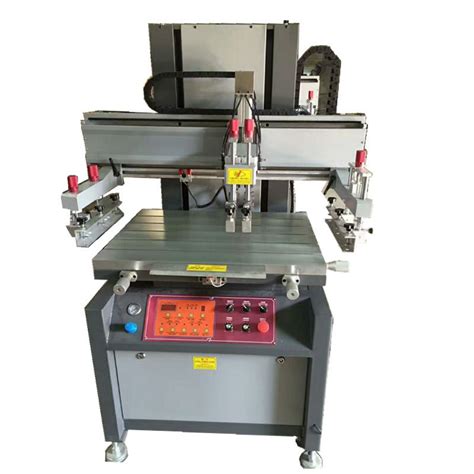 Building Decoration Materials T Slot Precision Screen Printing Machine