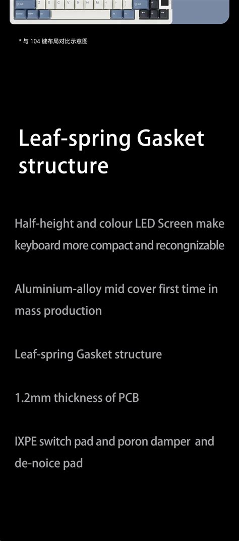 Infiverse INFI75 Keyboard 75 Gasket Mount Hot Swappable PCB Bluetooth KPrepublic
