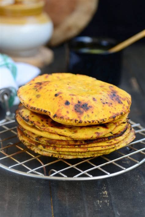 Missi Roti Chickpea Flour Flat Bread By Neha Mathur Foodrhythms