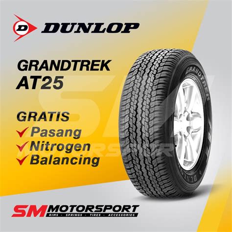 Jual Ban Mobil Dunlop Grandtrek At R Oem Shopee Indonesia