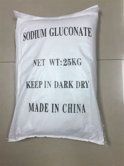 Concrete Additives Gluconic Acid Sodium Gluconate Industrial Food Grade