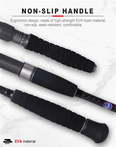 Carbon Casting Fishing Rod For Casting Jigging Rod M Hard Power