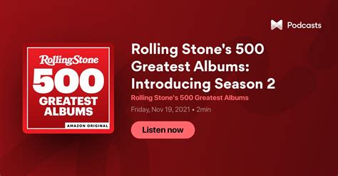 Rolling Stone's 500 Greatest Albums: Introducing Season 2 by Rolling ...