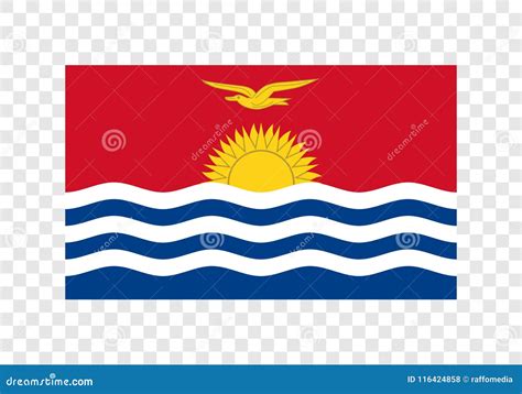 Kiribati National Flag Stock Illustration Illustration Of Ensign