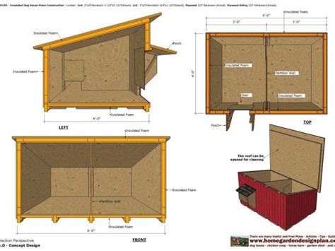 cold-weather-dog-house-plans-elegant-home-garden-plans-dh100-insulated ...