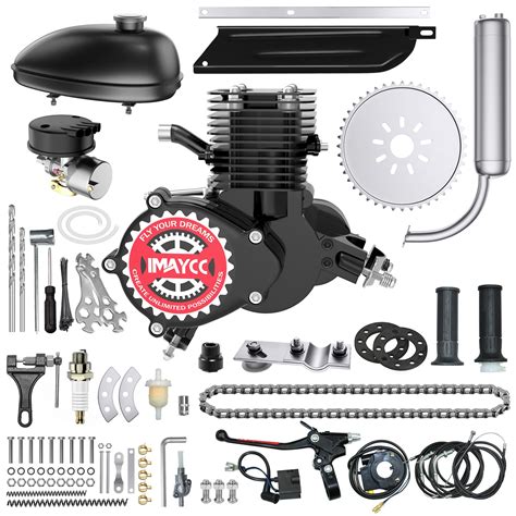 Snapklik IMAYCC Bike Motor Kit 100cc Motorized Bike Kit 2 Stroke