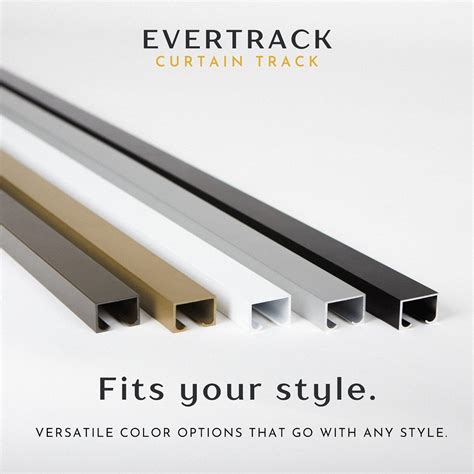 Buy Evertrack Curtain Track Ceiling Mounted Curtain Rail For Curtains