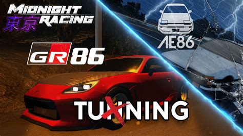 Midnight Racing Tokyo Tuning Ae86 And Gr86 Drift Build Roblox Youtube