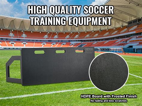 Vevor Soccer Rebounder Board X Portable Soccer Wall With