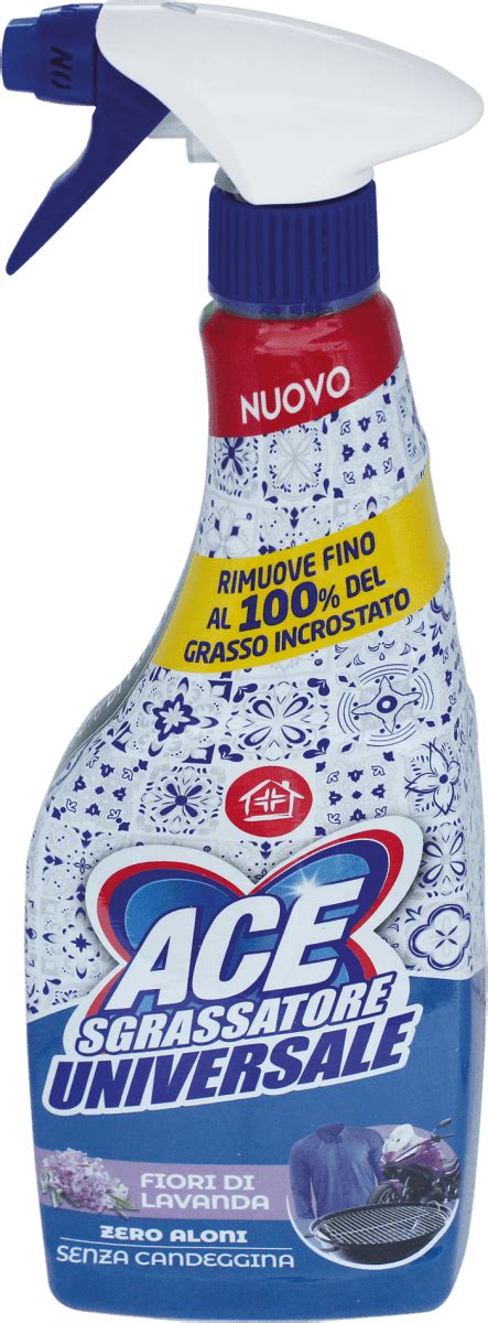 Ace Spray Sgrassatore Universale Fiori Di Lavanda Ml Dm Italia