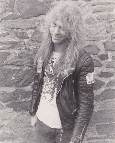 Photo From Josh Fournier | James hetfield young, Metallica, James hetfield