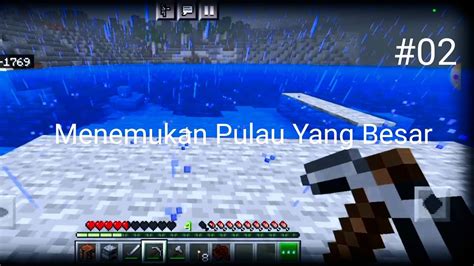 Menemukan Pulau Yang Sangat Besar Survival Minecraft Indonesia