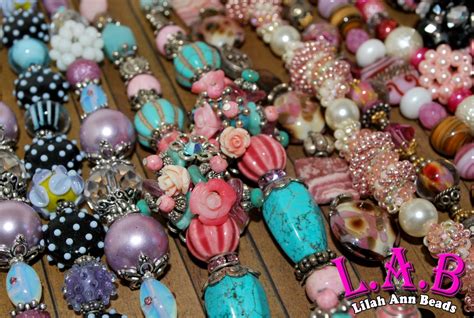 10 50 Or 100 Strands Elite Lilah Ann Designer Beads Lampwork