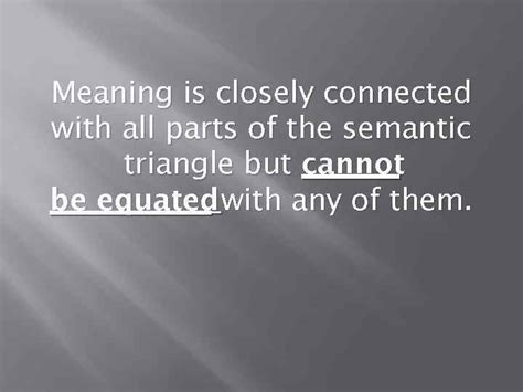 Word Meaning Referential And Functional Approaches To Meaning