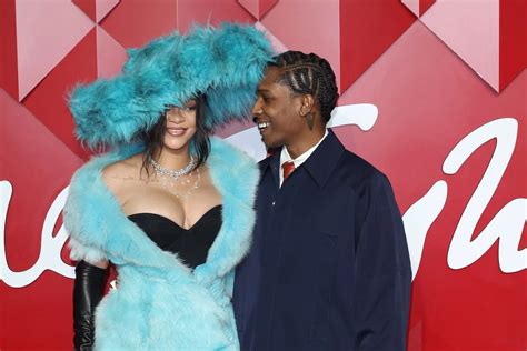 Rihanna And A Ap Rocky Were The Cutest Couple At British Fashion Awards