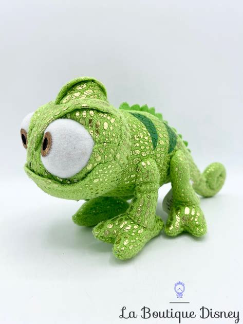 Peluche Pascal Disney Store Raiponce Cam L On Vert Brillant Cm